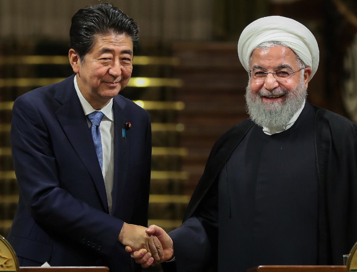 Abe and Rouhani